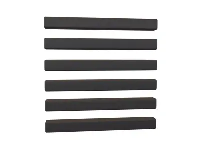 I Ching Hexagrams 1 qian v1 001 Low-poly 3D model