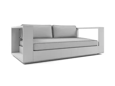 Harbour Outdoor - Hayman Sofa 2 Seat 3D model