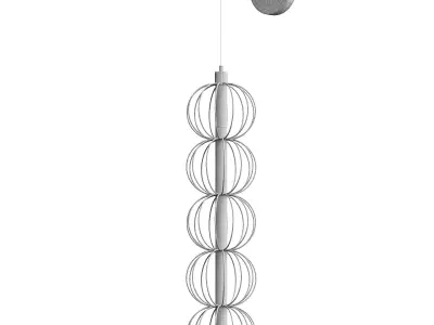  Maytoni Golden Cage LED wall light 3D model