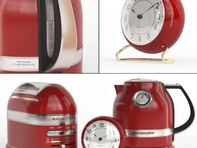 kitchenaid appliances bundle 3D model