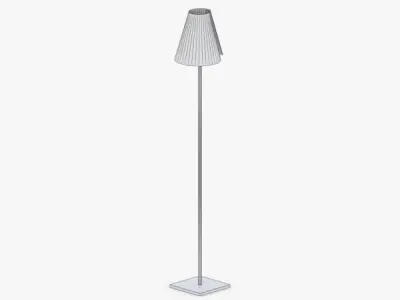 1443 - Floor Lamp Low-poly 3D model