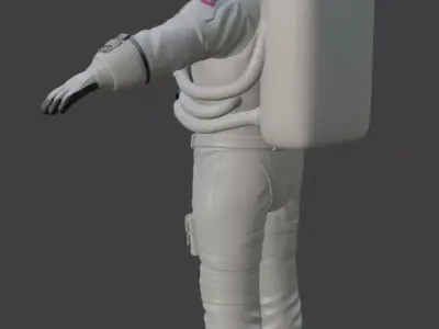 Astronaut Spacesuit 3D Model 3D model