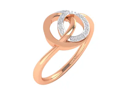  Women Ring Render 3dm STL MTL SLC JCD OBJ FBX Details 3D print model 60