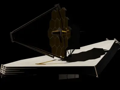 James Webb Space Telescope 3D model
