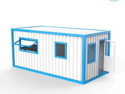 Container House 3D print model