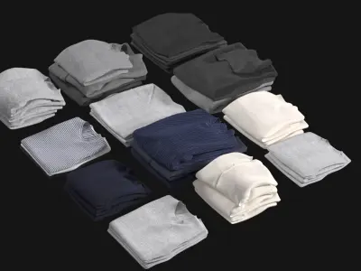  Folded Clothes Collection 