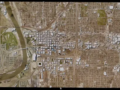 Omaha - USA 3D model
