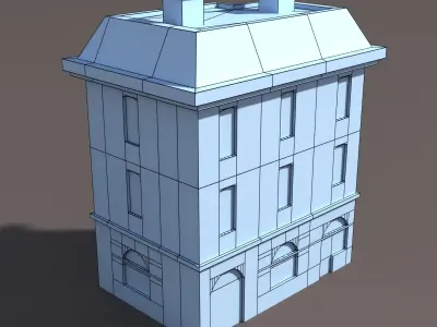 Apartment House 3D model buy