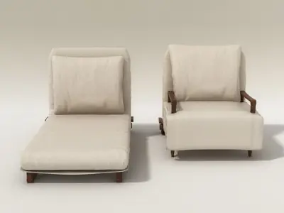 Nuovo Arturo Armchair 3D model
