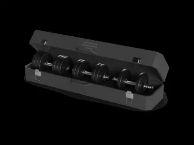 Sports products Dumbbell Set 3D model