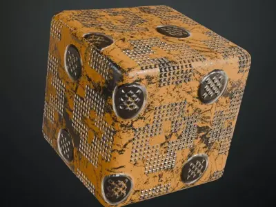 Weared Metal Plate PBR Seamless Texture