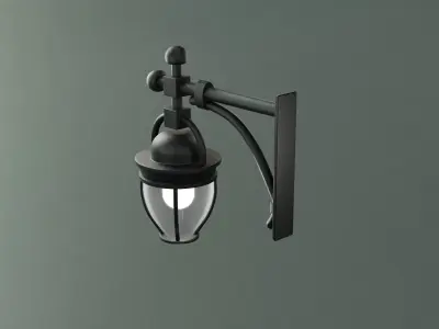 Street light 3D model