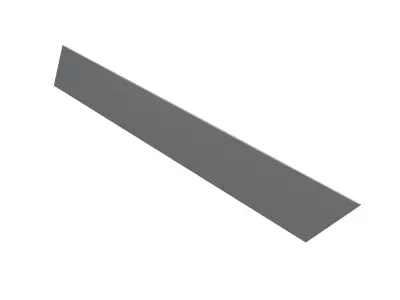 Utility Knife Blade v1 002 Low-poly 3D model