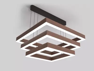 Steps Chandelier 3D model