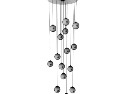 Pendant lamp GUST by Romatti  3D model