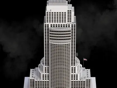 Building01-NYC Style Low-poly 3D model