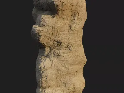 Sculpt stone B 3D model
