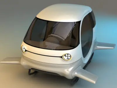 Kancil EV-8 Fly 3D model