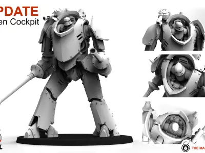 Feudal Guard - Walker Mk3 3D print model