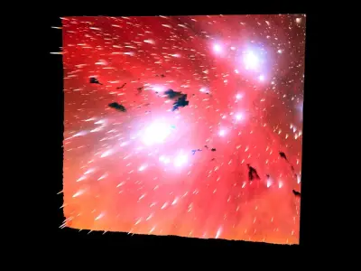 Running Chicken Nebula 3D model