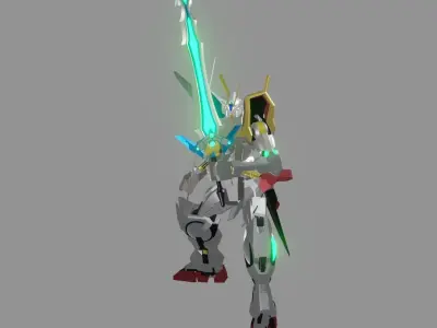 The Mecha Attacker 1 3D model