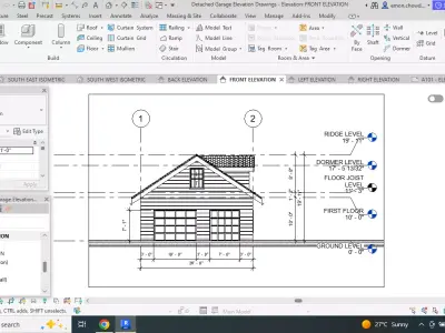  Detached Garage 3D 3D model