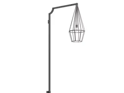 Exterior Street Lamp Light PBR 3D model
