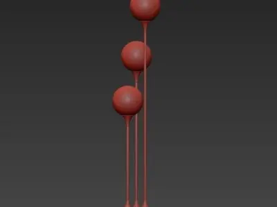 Millie Floor Lamp 3D model