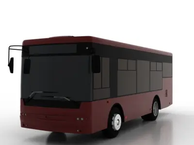 Bogdan A30212 Low Low-poly 3D model