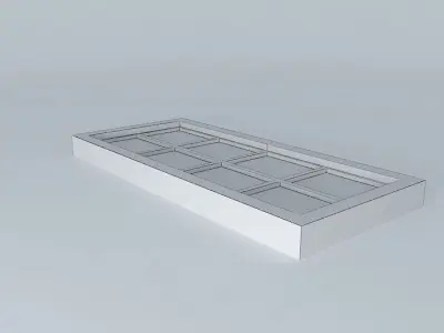 Glass window Free 3D model buy