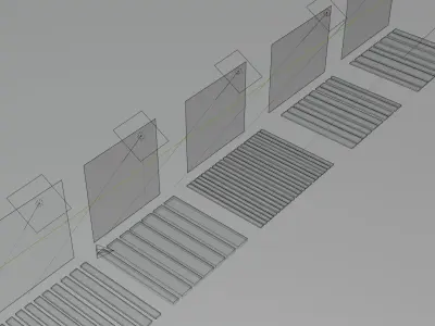 PBR wooden planks material set Texture