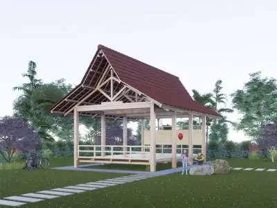 TRADITIONAL HUT 3D model