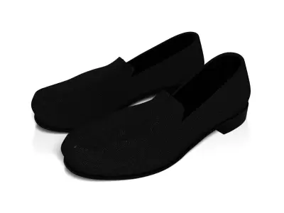 Women Loafer Flat 3D model