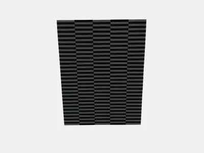 STOCKHOLM 2017 Rug flatwoven Low-poly 3D model