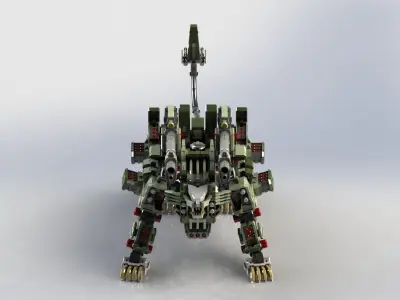 Liger Zero Panzer 3D model