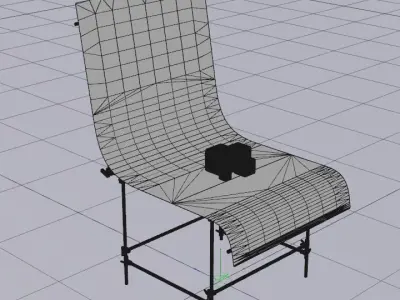 Photo shooting table 3D model