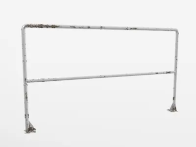 railing system collection 3D model