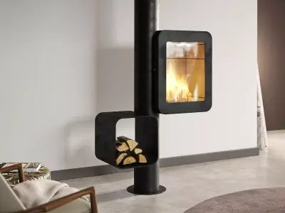 Grappus Fireplace 3D model