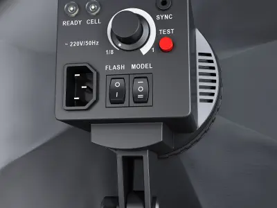 Studio Softbox Octagon Light M 1 3D model