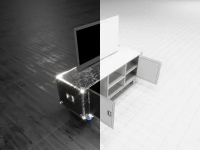 Professional Flight Case 3D model