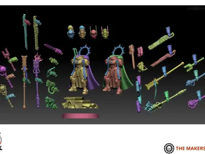 Daughters of War - Matriarch Agathe 3D print model