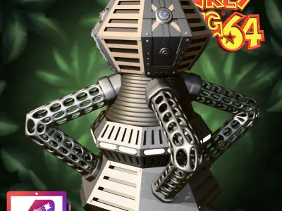 Donkey Kong 64 Hideout Helm  3D print model