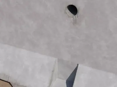 Concrete Barricade Low-poly 3D model