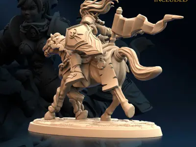 Holyword Keeper C Nude and Normal 3D print model