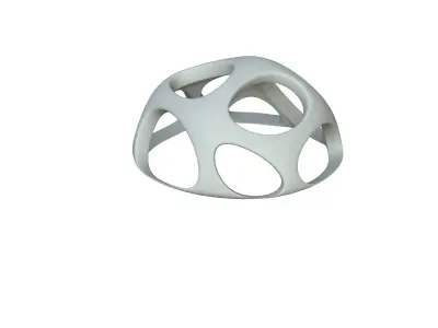 SciFi Cube Object No 51388 Low Poly Shape Low-poly 3D model