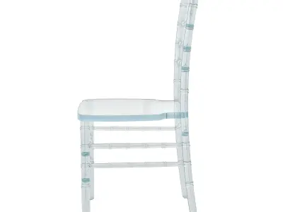 Chiavari Chair Crystal Ice  Low-poly 3D model
