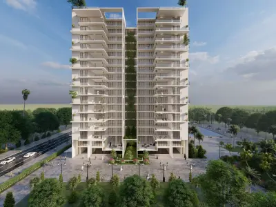 Hotel Arabic 3D model