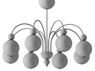 Vierra Carisa Chandelier 3D model