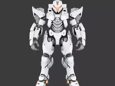 Silver Phantom 3D model