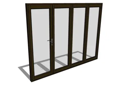 ALUMINUM FOLDING DOOR 3D model